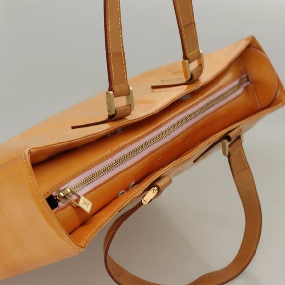 LOUIS VUITTON Monogram Vernis Columbus Bag Marshmallow Pink M91032 Auth BD1877 - Picture 6 of 16